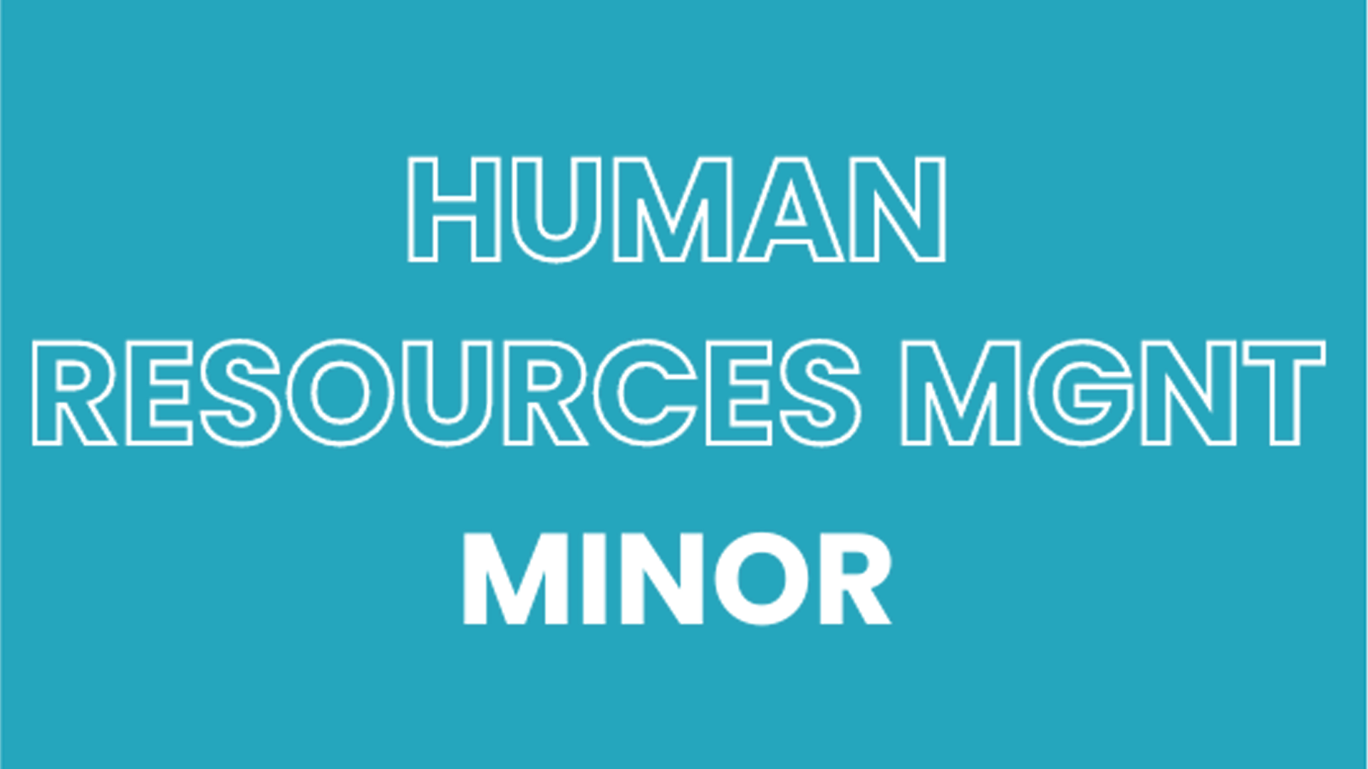 HRM Minor