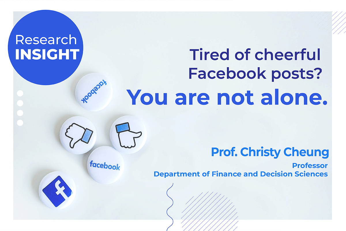 Tired of cheerful Facebook posts? You are not alone