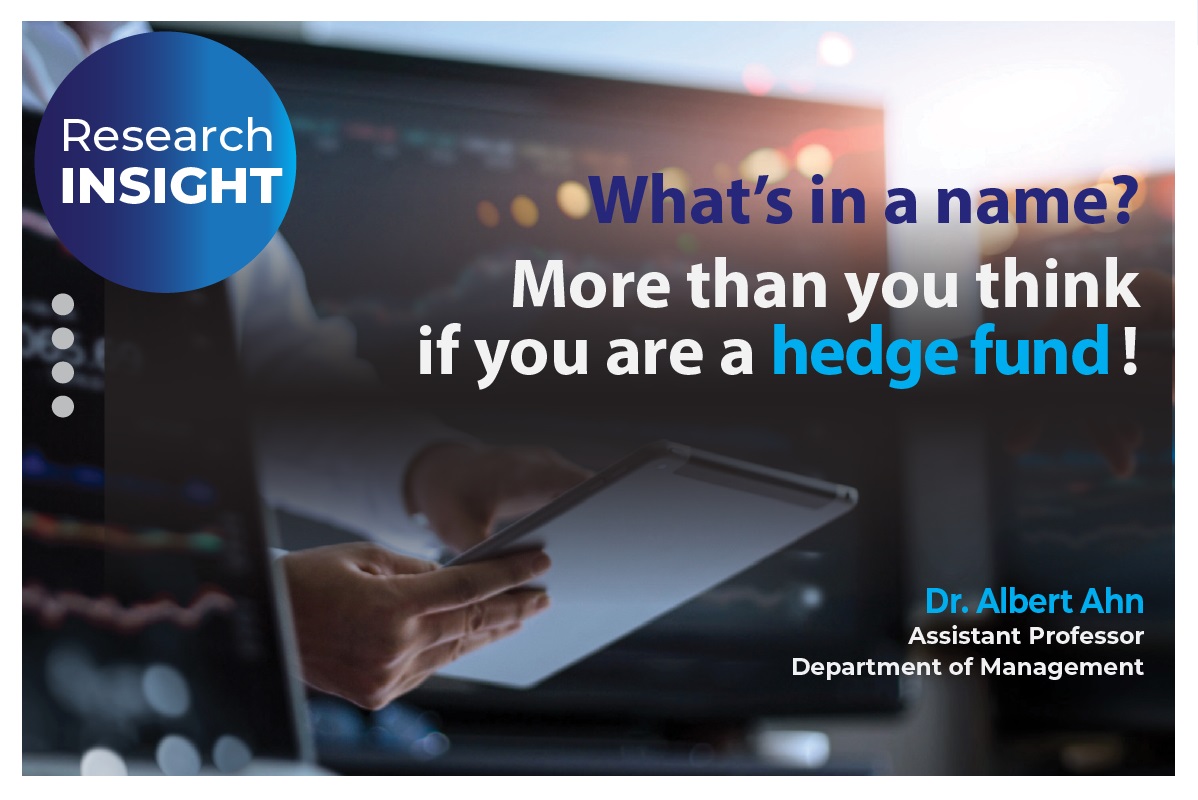 What’s in a name? More than you think if you are a hedge fund! - banner