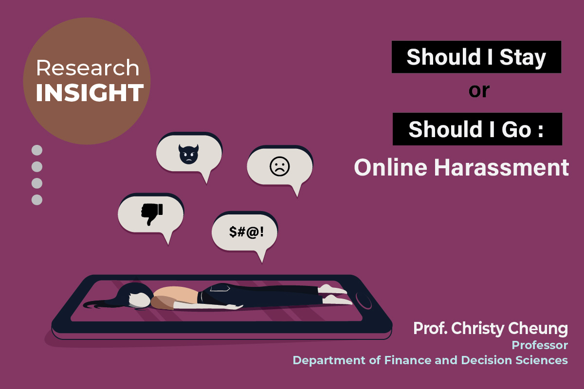 Should I Stay or Should I Go: Online Harassment - banner