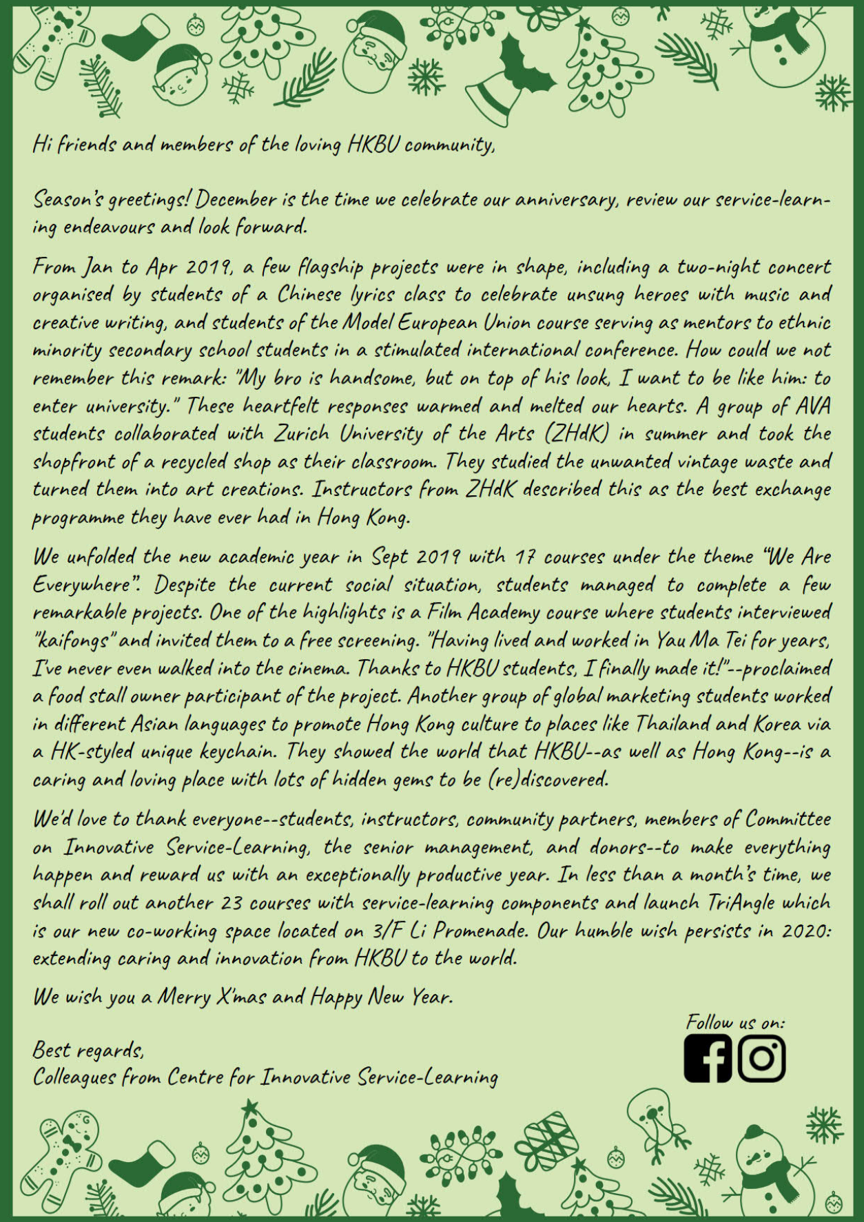 CISL_Annual_Letter_2019