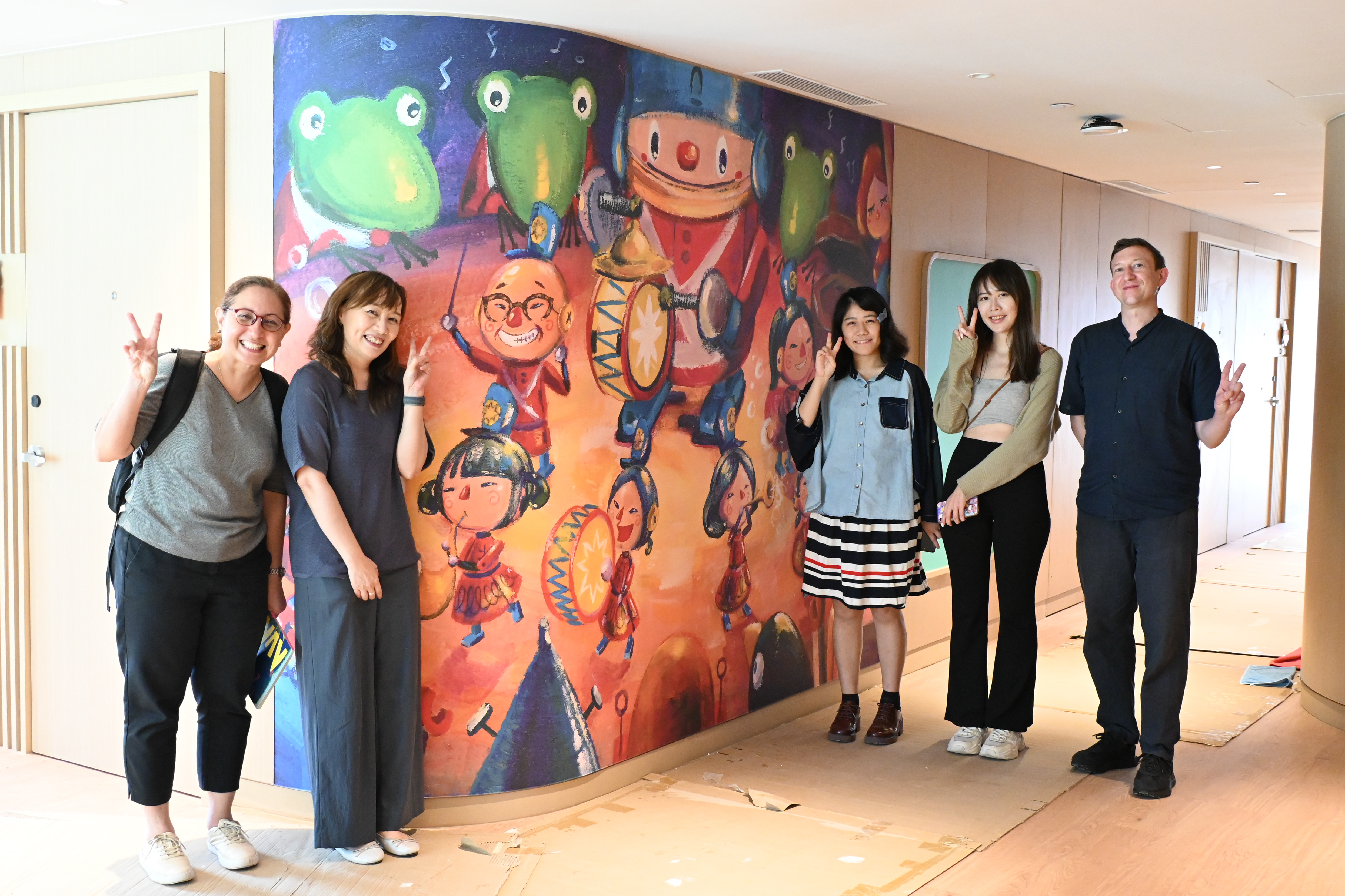 RMHC Wall Art Installation