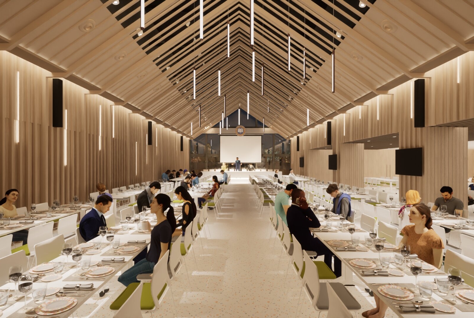 New Multi-Purpose Hall and Renfrew Restaurant at DLB L2