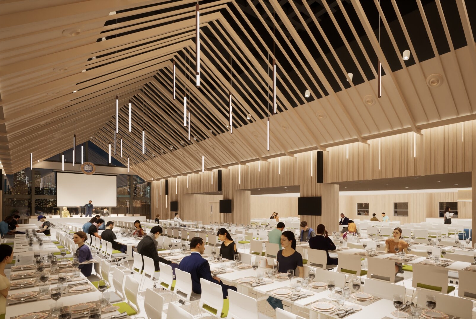 New Multi-Purpose Hall and Renfrew Restaurant at DLB L2