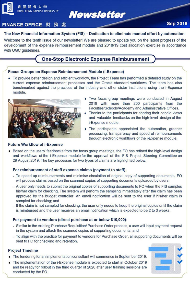 Newsletters Sep 2019