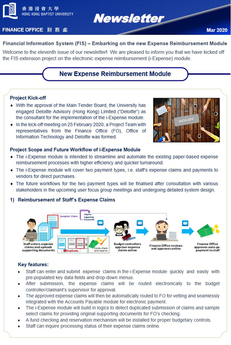 Newsletters March 2020