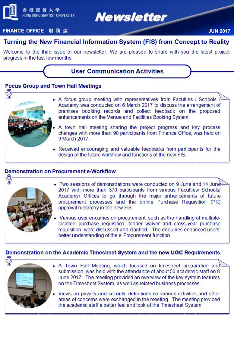 Newsletters Jun 2017