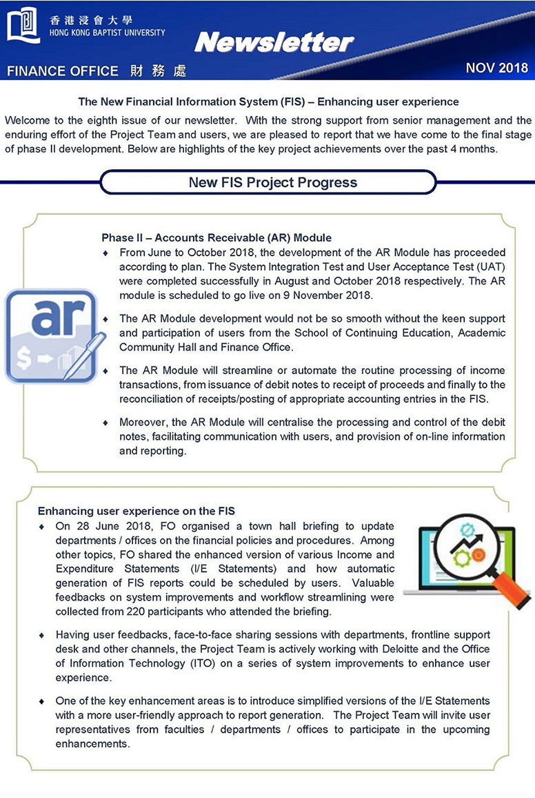 Newsletters Jun 2018