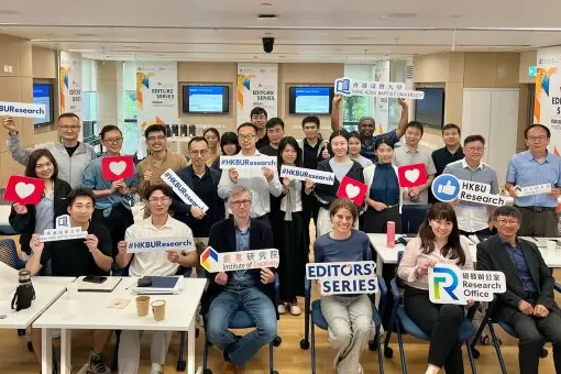 創意研究院編輯薈萃系列“Nature Masterclasses”匯聚國際專才 提升學術水平