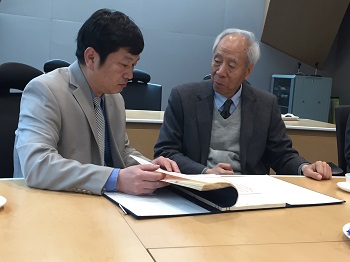 Visit of Prof. Yuan XingPei (29 March 2016) photo 2