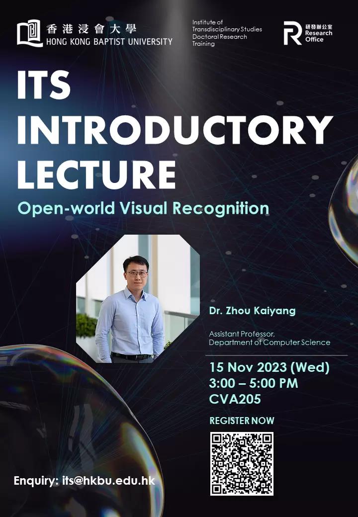 ITS Introductory Lecture- Open-world Visual Recognition