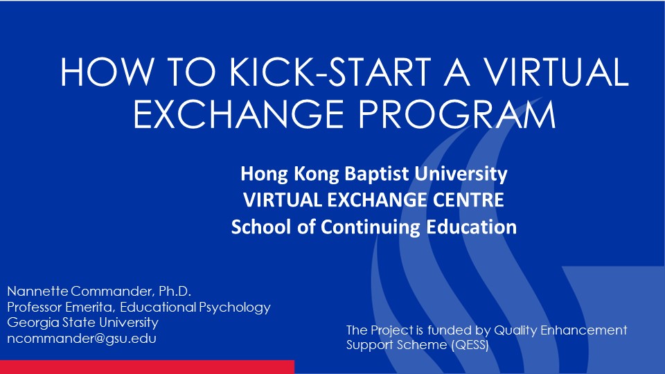Exploring Virtual Exchange
